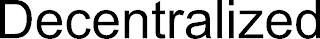 DECENTRALIZED logo