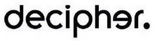 DECIPHER. logo