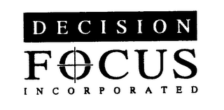 DECISION FOCUS INCORPORATED logo