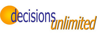 DECISIONS UNLIMITED logo