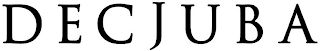 DECJUBA logo