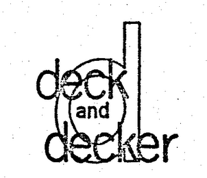 DECK AND DECKER logo
