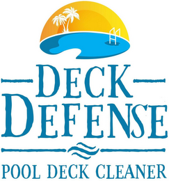 DECK DEFENSE POOL DECK CLEANER logo