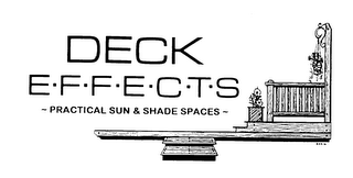 DECK EFFECTS PRACTICAL SUN & SHADE SPACES logo