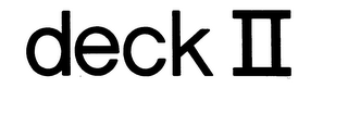 DECK II logo