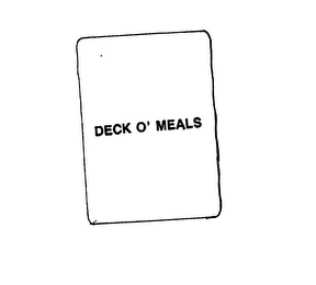 DECK O' MEALS logo