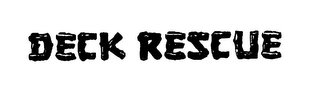 DECK RESCUE logo