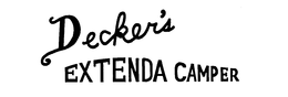 DECKER'S EXTENDA CAMPER logo