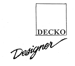 DECKO DESIGNER logo