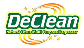 DECLEAN NATURAL CITRUS MULTI-PURPOSE DEGREASER logo