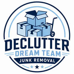DECLUTTER DREAM TEAM JUNK REMOVAL logo