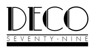 DECO SEVENTY-NINE logo