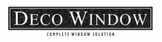 DECO WINDOW COMPLETE WINDOW SOLUTION logo