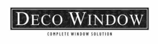DECO WINDOW COMPLETE WINDOW SOLUTION logo