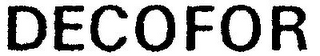 DECOFOR logo
