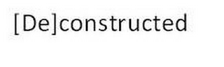 DECONSTRUCTED logo