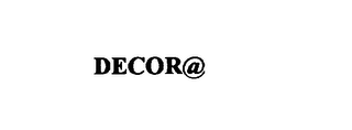 DECOR@ logo
