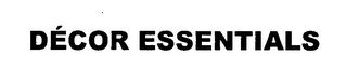 DECOR ESSENTIALS logo