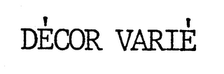 DECOR VARIE logo