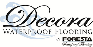 DECORA WATERPROOF FLOORING BY: FORESTA WATERPROOF FLOORING logo