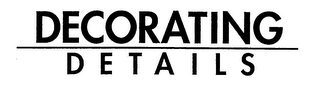 DECORATING DETAILS logo