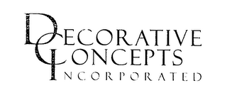 DECORATIVE CONCEPTS INCORPORATED logo