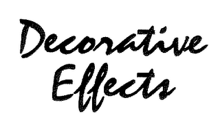DECORATIVE EFFECTS logo
