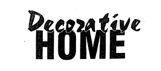 DECORATIVE HOME logo