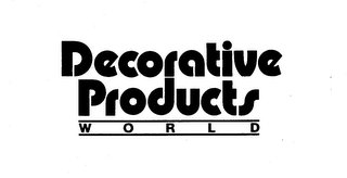 DECORATIVE PRODUCTS WORLD logo