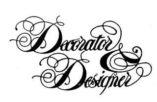 DECORATOR & DESIGNER logo