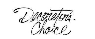 DECORATOR'S CHOICE logo