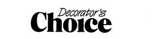 DECORATOR'S CHOICE logo