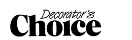DECORATOR'S CHOICE logo