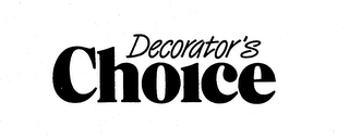 DECORATOR'S CHOICE logo