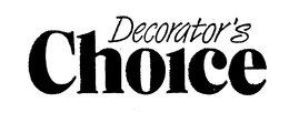 DECORATOR'S CHOICE logo