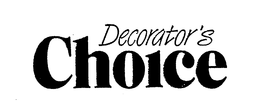 DECORATOR'S CHOICE logo