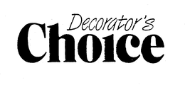 DECORATOR'S CHOICE logo