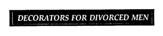 DECORATORS FOR DIVORCED MEN logo