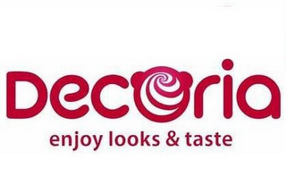 DECORIA ENJOY LOOKS & TASTE logo