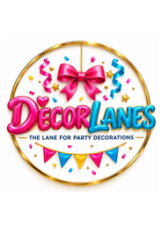 DECORLANES THE LANE FOR PARTY DECORATIONS logo