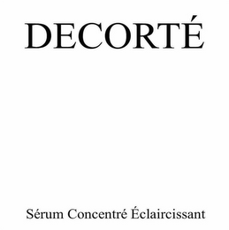 DECORTÉ SÉRUM CONCENTRÉ ÉCLAIRCISSANT logo
