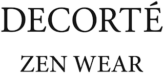 DECORTÉ ZEN WEAR logo