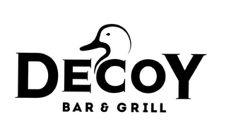 DECOY BAR & GRILL logo
