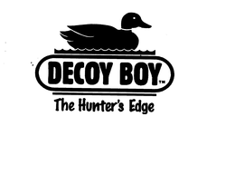 DECOY BOY THE HUNTER'S EDGE logo