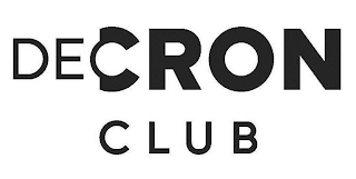 DECRON CLUB logo