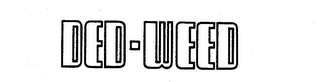 DED-WEED logo