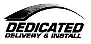 DEDICATED DELIVERY & INSTALL logo