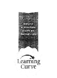 DEDICATED TO ENCOURAGING CREATIVE AND IMAGINATIVE PLAY LEARNING CURVE logo