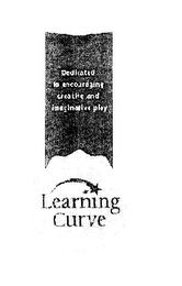 DEDICATED TO ENCOURAGING CREATIVE AND IMAGINATIVE PLAY LEARNING CURVE logo