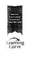 DEDICATED TO ENCOURAGING CREATIVE AND IMAGINATIVE PLAY LEARNING CURVE logo